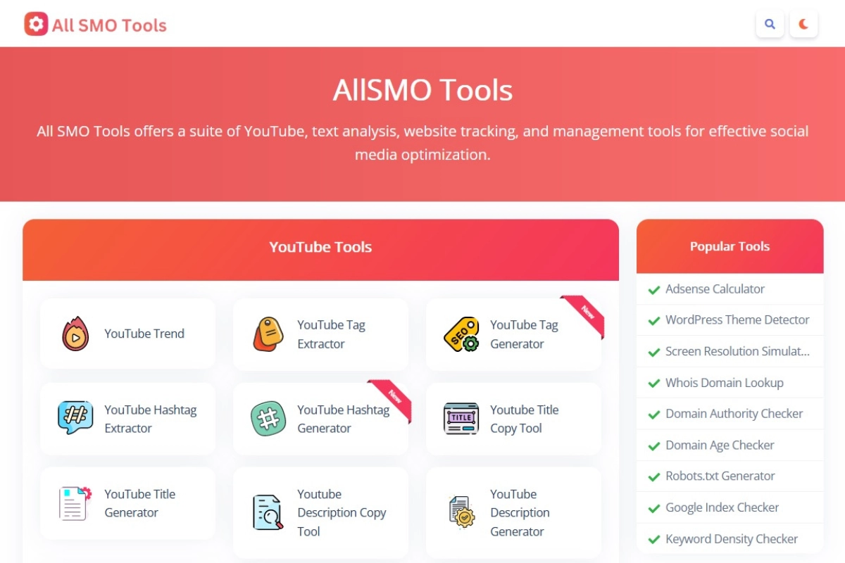 allsmo tools